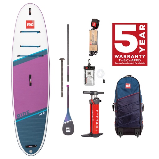 Red Paddle Co 10'6" Ride Purple Prime Package